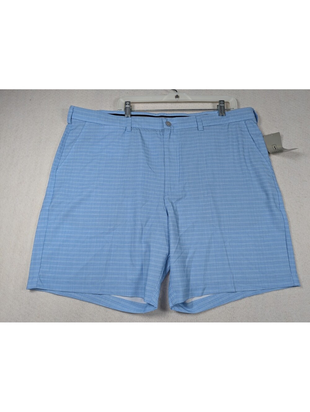 PGA TOUR - Active Gripper Waistband - Light Blue - Golf Shorts - Size 42